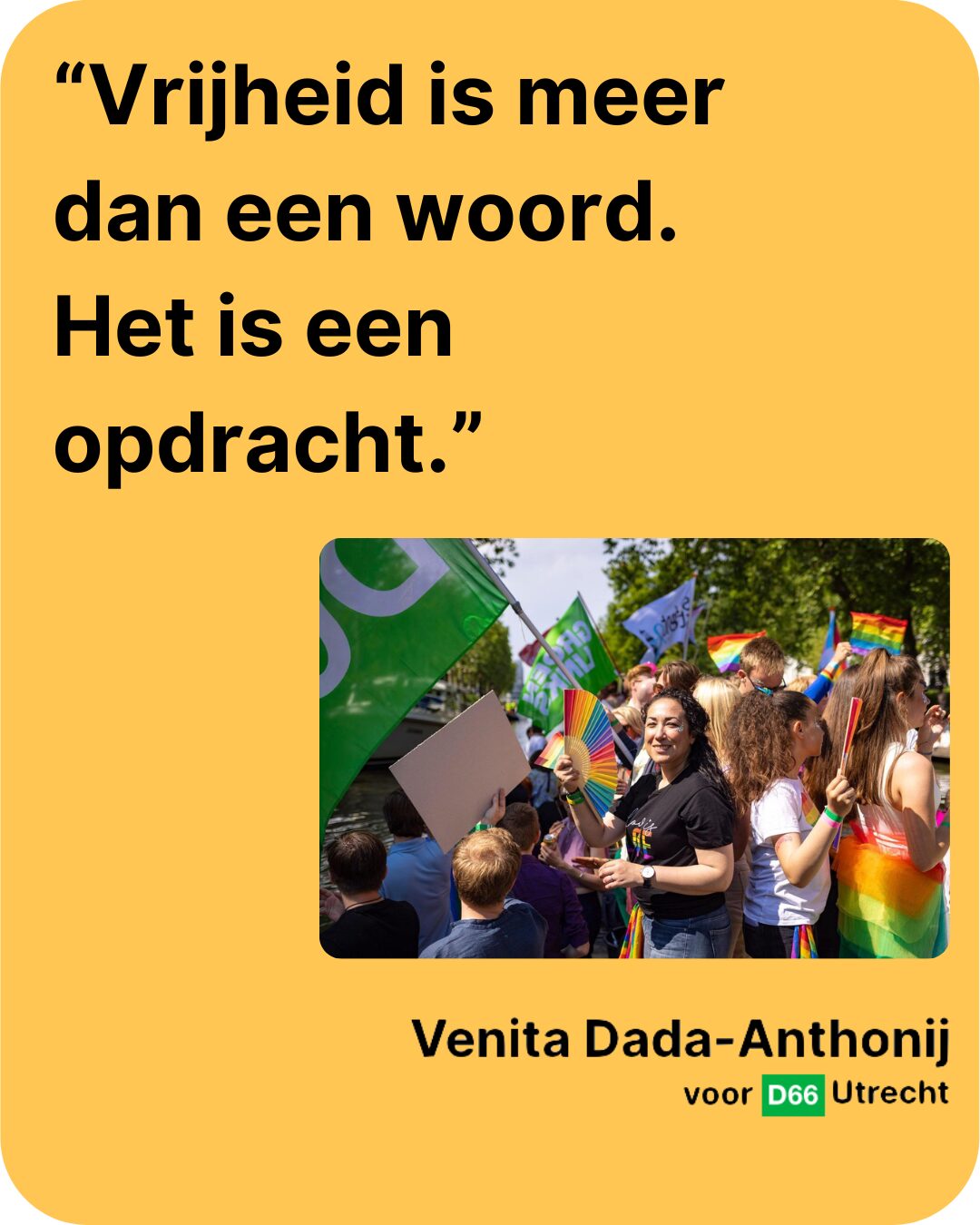 Waarom vrijheid voor mij zo belangrijk is 1 Vrijheid begint met luisteren. (1)